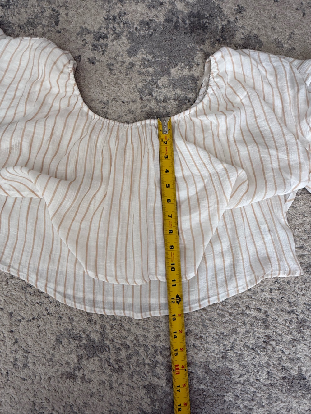 Santorini Two-Piece Set Tan Stripe - Picture 6 of 14